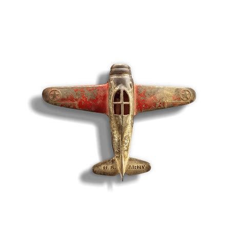 Antique Toy Airplane Floating On White Photograph by YoPedro - Fine Art ...