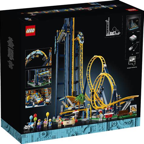 A brand new LEGO roller coaster with loops launches today