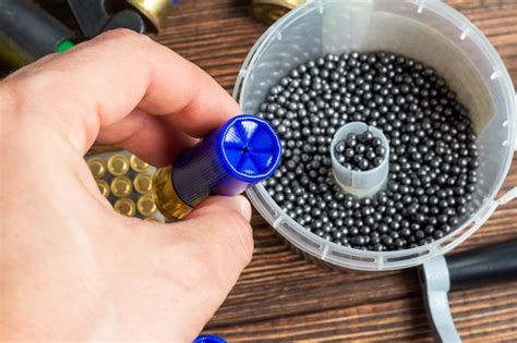 Premium Photo | Shotgun shells reloading process with special reload ...