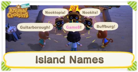 Best Island Name Ideas | ACNH - Animal Crossing: New Horizons (Switch ...