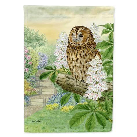 Tawny Owl Garden Flag - Walmart.com - Walmart.com