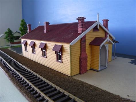 VR station kit Tylden Ho scale building. - Walker Models