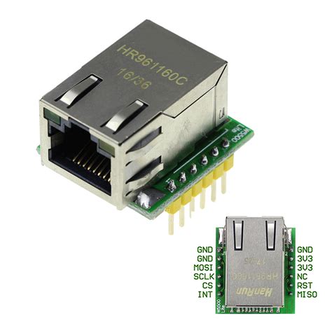 W5500 Chip New SPI to LAN/ Ethernet Converter TCP/IP Module