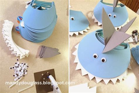 Kids shark craft ideas for shark week – Artofit