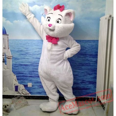 Marie Cat Cartoon Mascot Costume