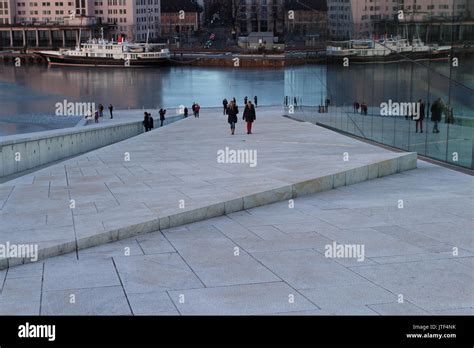 Oslo opera house roof hi-res stock photography and images - Alamy