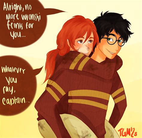 Beware of the Ginger... | Harry and ginny, Harry potter drawings, Harry ...