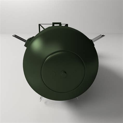 Atomic Bomb 3D model | CGTrader