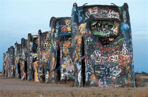 Forever Fin-tastic: Cadillac Ranch still standing tall at 40 - Old Cars ...