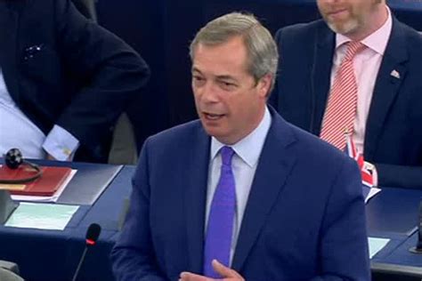 Nigel Farage shocks EU Parliament with 'Mafia gangsters' slur | London ...