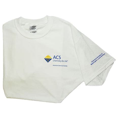 Short Sleeve Adult T-shirt ACS Logo & Local Section Name | ACS Store