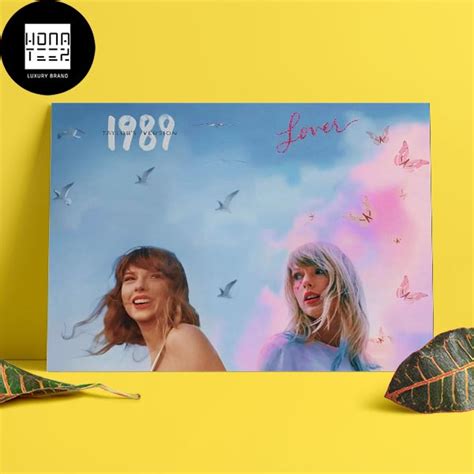 Taylor Swift 1989 Taylor Version And Lover Combine Together Fan Gifts ...