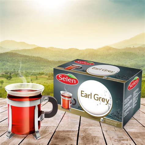 Earl Grey Enveloped Tea Bags - Selen Food