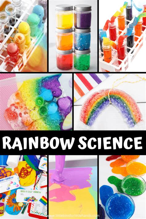 Rainbow Science Experiments - Little Bins for Little Hands