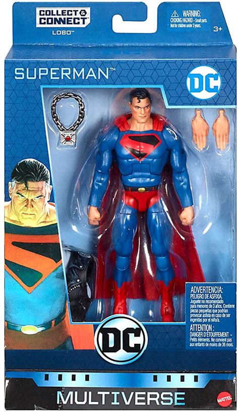 DC Multiverse Lobo Series Superman 6 Action Figure Kingdom Come Mattel ...