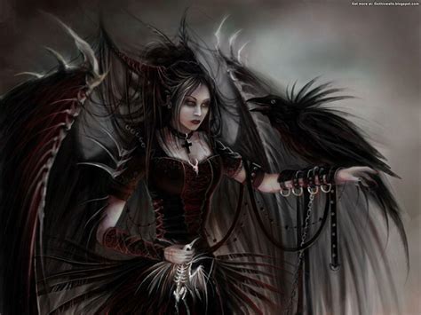 Gothic Angel Wallpapers - Top Free Gothic Angel Backgrounds - WallpaperAccess