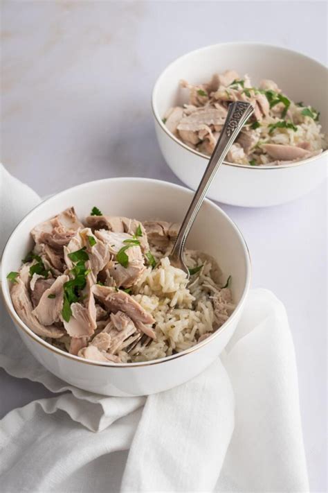 The BEST Boiled Chicken and Rice Recipe