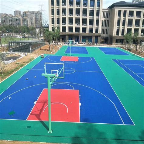 China cheap outdoor basketball court flooring sport court flooring ...