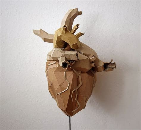 Simply Creative: Cardboard Sculptures by Bartek Elsner