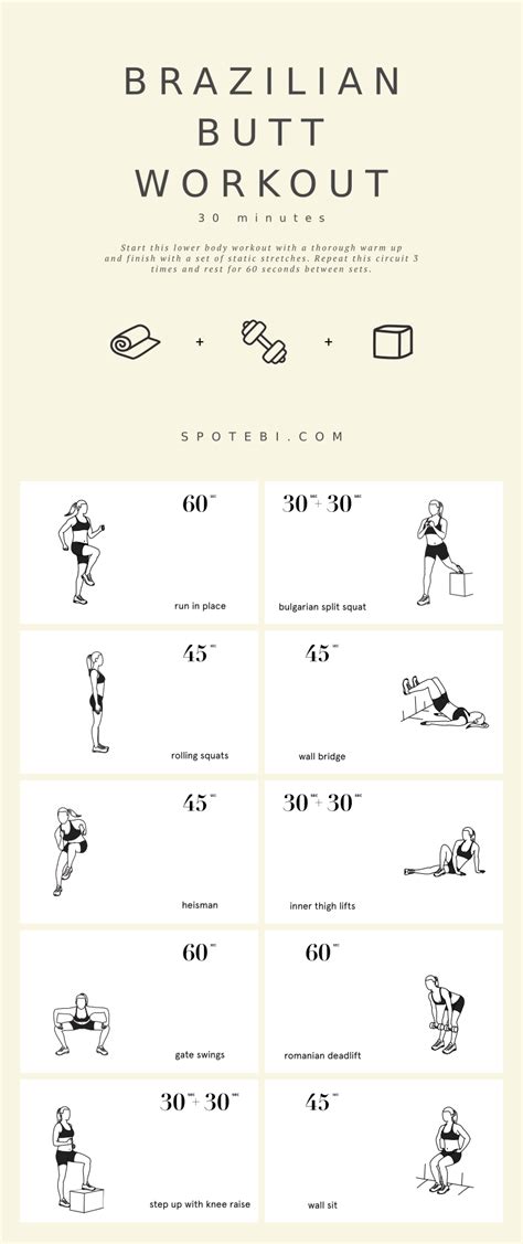 Shape, Lift & Firm Brazilian Butt Workout