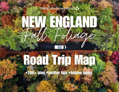 New England Road Trip Map | Two Wandering Soles