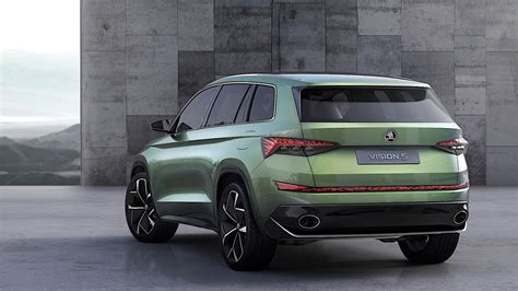 Skoda Showcases VisionS Concept Study, It's a Plug-In Hybrid SUV ...