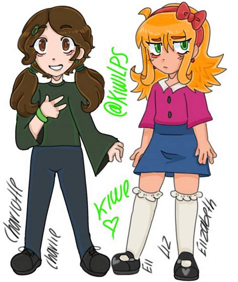 Charlotte Emily And Elizabeth Afton (FNAF) by ZacharyLeeS3-6 on DeviantArt