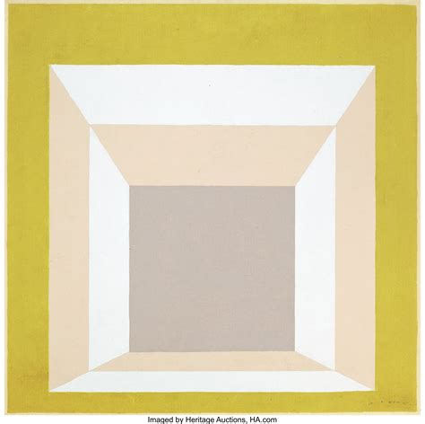 Josef Albers Paintings for Sale | Value Guide | Heritage Auctions