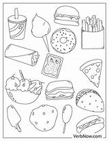 Printable Coloring Pages Of Food sketch template