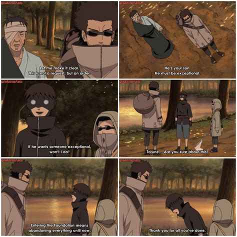 Torune sacrifices his whole future just so Shino won't have to join the Foundation : r/Naruto