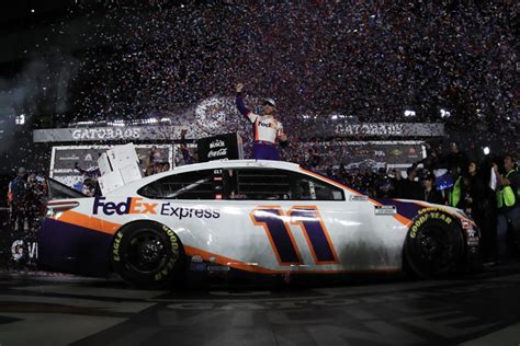 Photos: Denny Hamlin celebrates Daytona 500 win | WREG.com