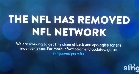 NFL Network, NFL RedZone Dropped From DISH & Sling TV