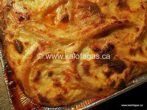 Braised Lamb Pastitsio | Kalofagas.ca