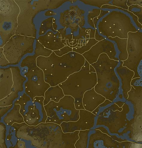 Zelda breath of the wild korok seeds interactive map - cdplm