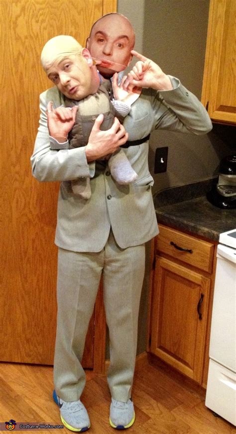 Dr. Evil & Mini Me Costume