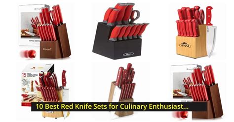 10 Knife Set in Fiery Red: Ignite Your Kitchen with Culinary Precision - One Kitchen Reviews