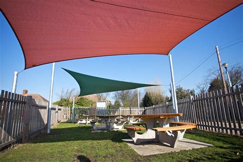 Shade sail design & installation in Kent & South East London