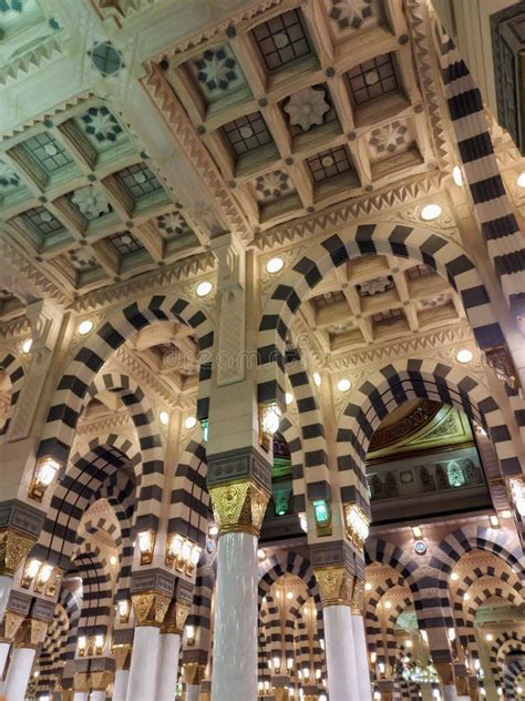 Masjid nabawi interior Free Stock Photos - StockFreeImages