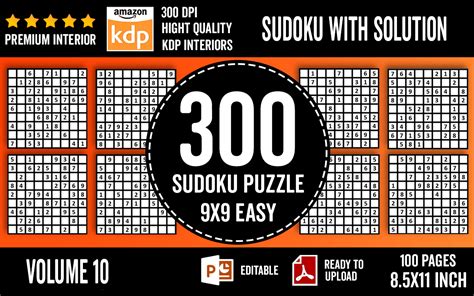 Sudoku Puzzle Volume 10 Graphic by PabloDesigner · Creative Fabrica