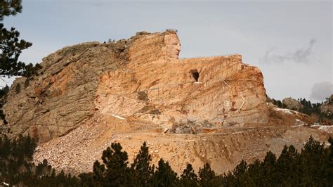 The Slow Carving Of The Crazy Horse Monument : NPR