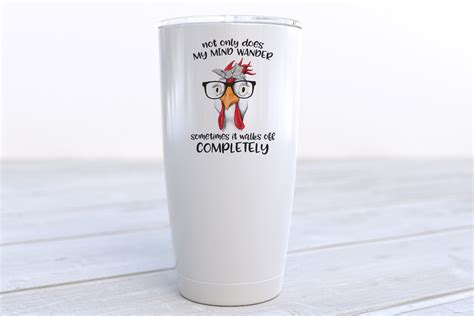 Funny Travel Coffee Mug Chicken Travel Cup Coffee Lover - Etsy