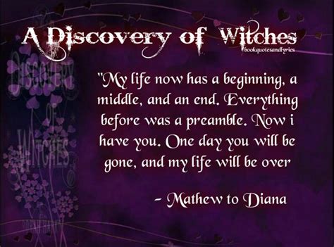 Book Quotes and Lyrics: A Discovery of Witches Quotes