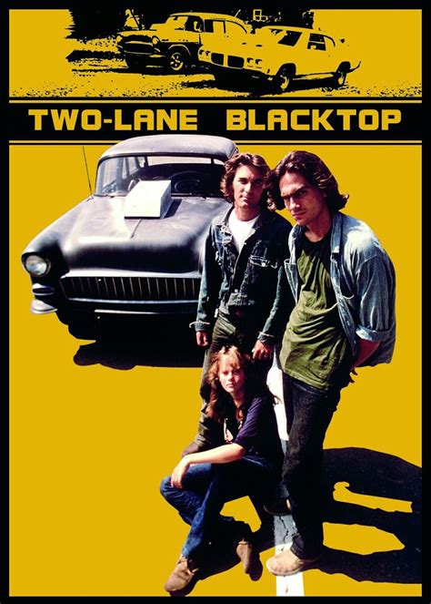 Two-Lane Blacktop Cars Movie, B Movie, Movie Art, Movie Poster Art, Film Posters, Racing Posters ...