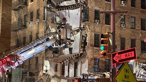 Edificio colapsa en Nueva York, residentes resultaron ilesos