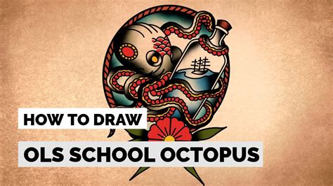 New School Tattoo Octopus