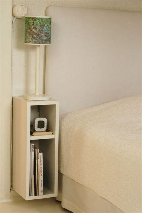 Small Nightstand Designs That Fit In Tiny Bedrooms | Nightstand design, Bedroom night stands ...