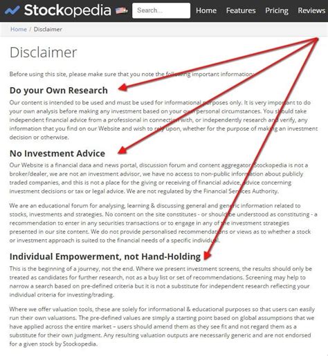 Disclaimer Examples - TermsFeed