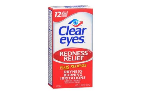 Buy Clear Eyes Eye Drops, Redness Relief - 0.... Online | Mercato