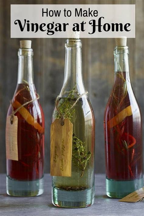 How to Make Vinegar at Home - The Budget Diet