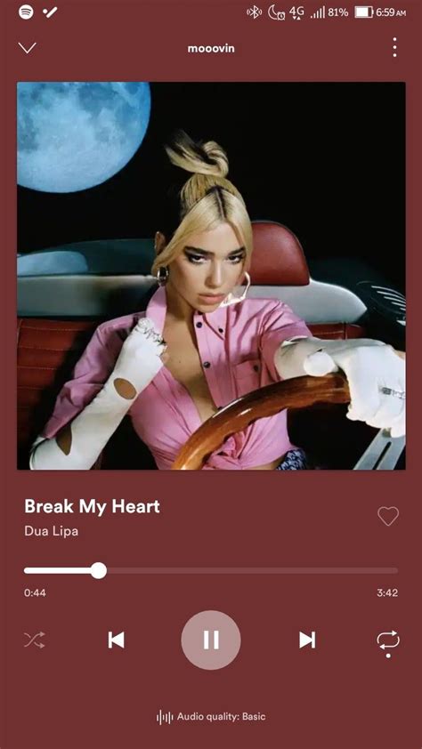 Dua Lipa - Break My Heart | Álbumes de música, Álbum de música, Wallpapers de musica